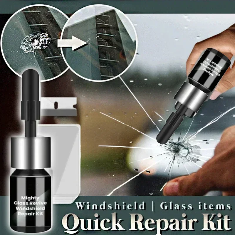 Car Windshield Cracked Repair  - Glass Cleaner Streak 评论和价格