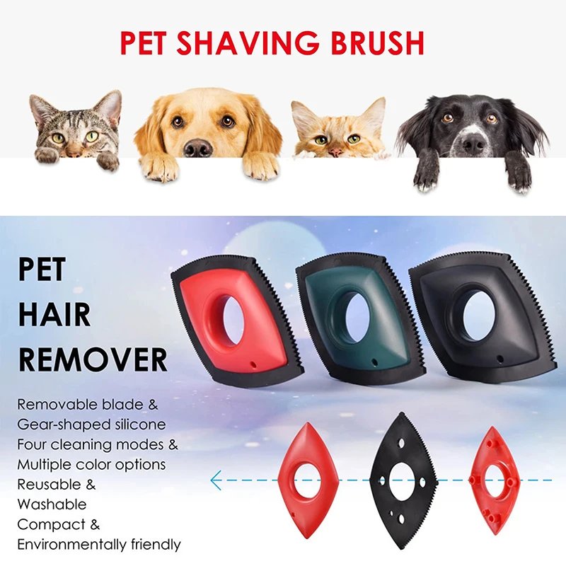 4 Modes Pet Hair Remover Comb  - Seat Cleaner Fabric 评论和价格