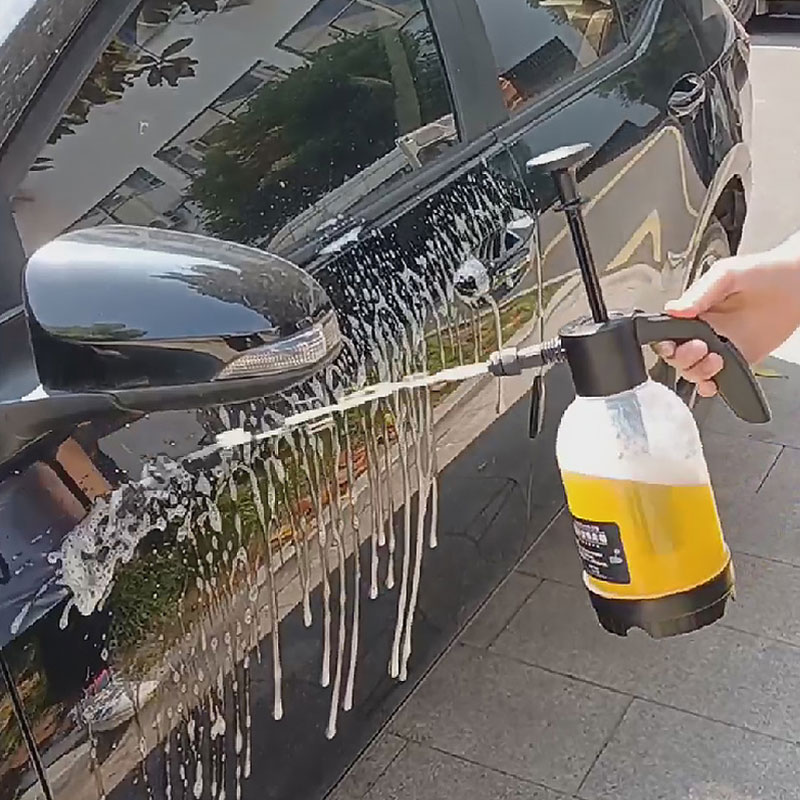 2L Hand Pump Foam Sprayer Hand - Foam Cannon Car Wash 评论和价格