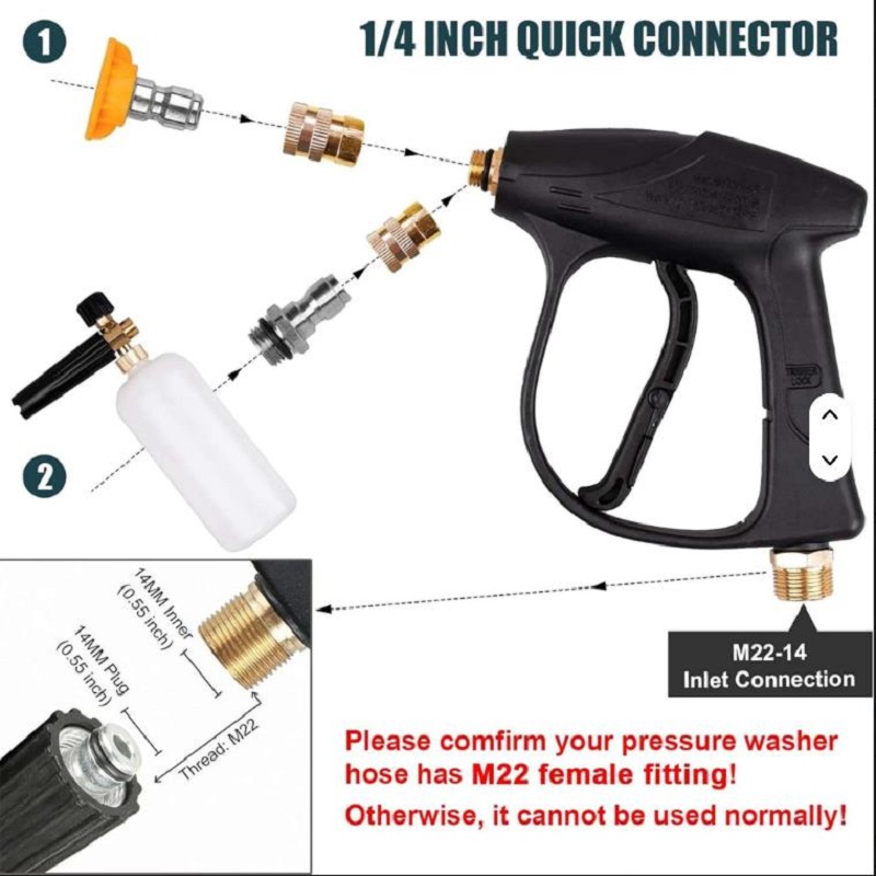 Car Washer High Pressure Wash  - Pressure Washer Foam Gun 评论和价格