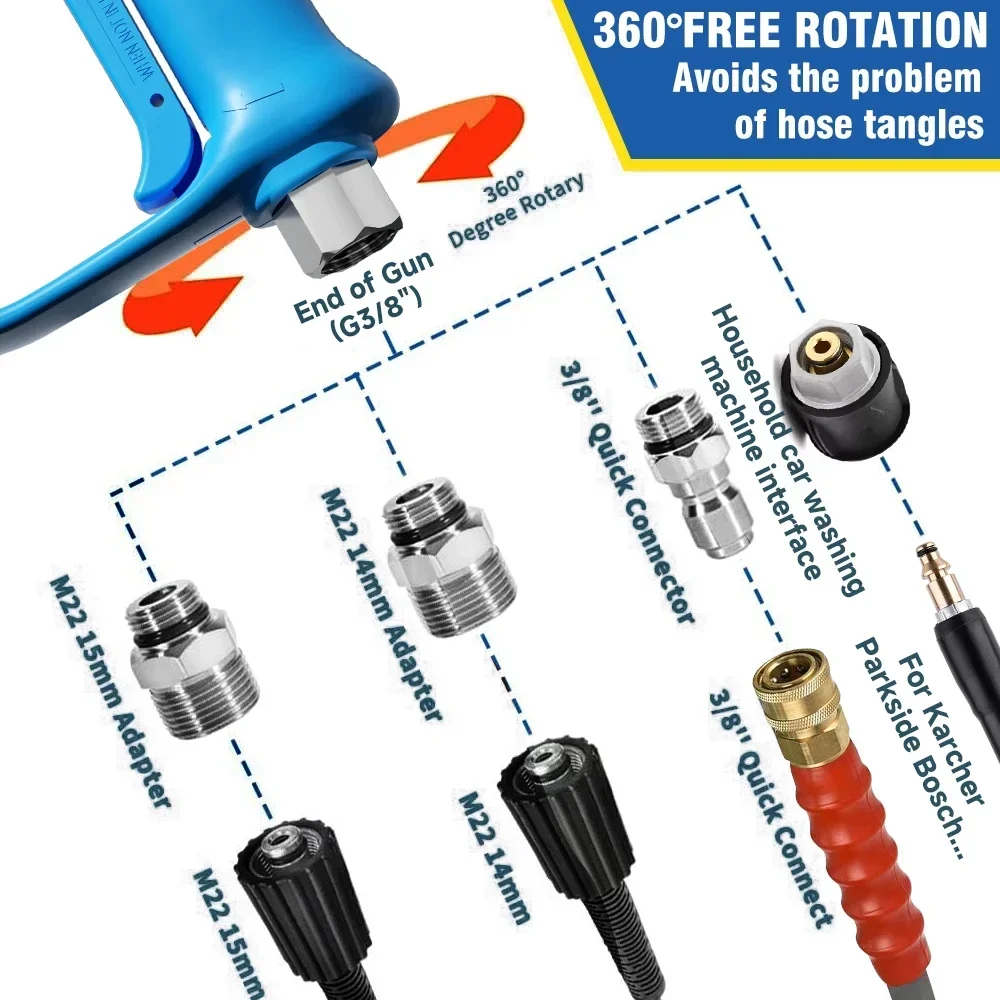 High Pressure Washer Snow Foam - Pressure Washer Foam Gun 评论和价格